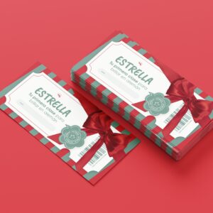 Alternative view of Cupones Navideños para clases individuales de alemán